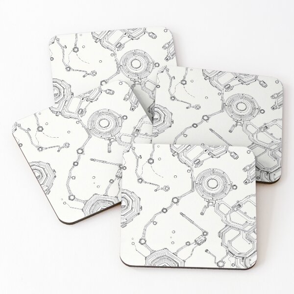 Item preview, Sketch Pattern #13 designed and sold by Kaleidoscope Print.