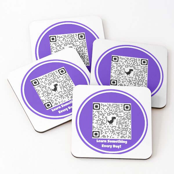 Item preview, Let's Learn kids! QR code print YouTube merchandise: @letslearnkidsYT designed and sold by PSST-Design.