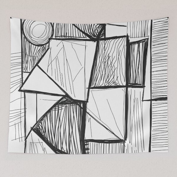 Item preview, Sketch Pattern #24 designed and sold by Kaleidoscope Print.