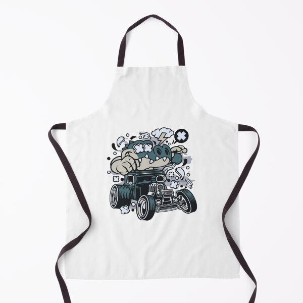 Item preview, Funny Crocodile Hotrod designed and sold by IssaraStudio.