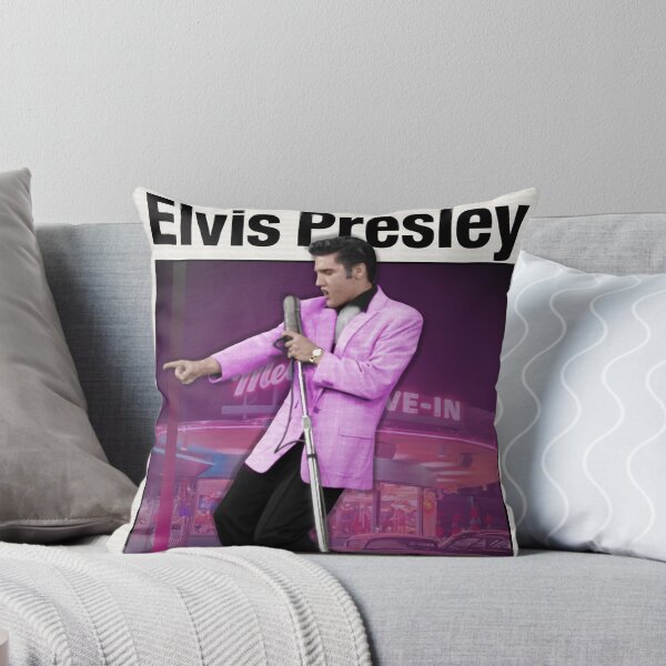 Elvis Presley Pillows & Cushions for Sale | Redbubble