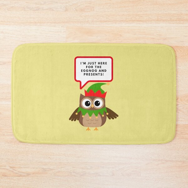 Item preview, I’m just here for the eggnog and presents, Merry Christmas, funny print designed and sold by artdragongift 15.