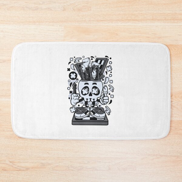 Item preview, Spooky Chess Skull A Dark and Edgy Design designed and sold by IssaraStudio.