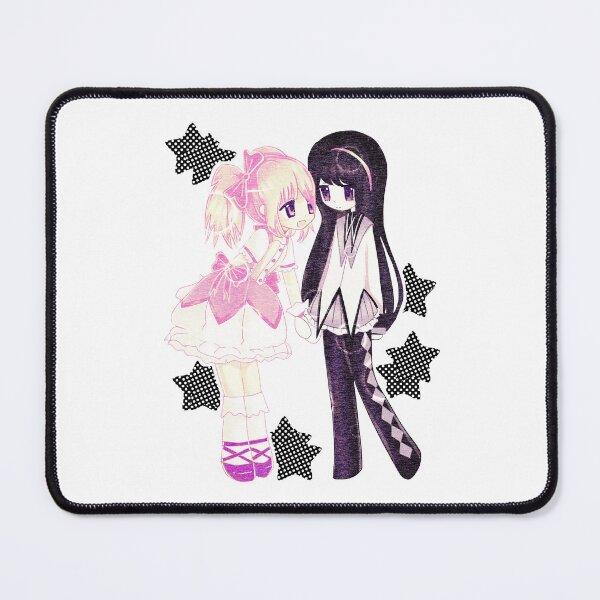 Item preview, madohomu madoka magica kawaii yuri anime art designed and sold by saintblossom.