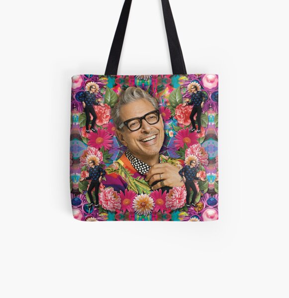 jeff the dinosaur scientist, alien hunter, fly-man and tier of knots All Over Print Tote Bag