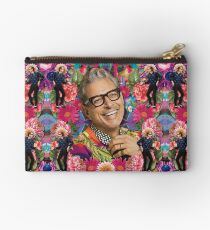 jeff the dinosaur scientist, alien hunter, fly-man and tier of knots Studio Pouch
