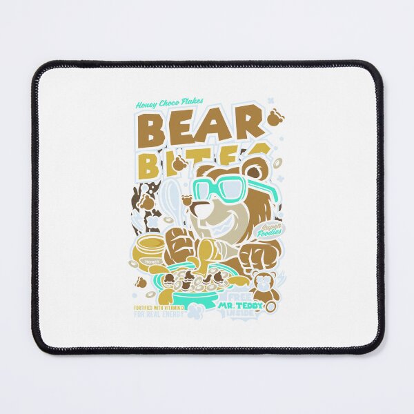 Item preview, Cute Bear Bite Illustration designed and sold by IssaraStudio.
