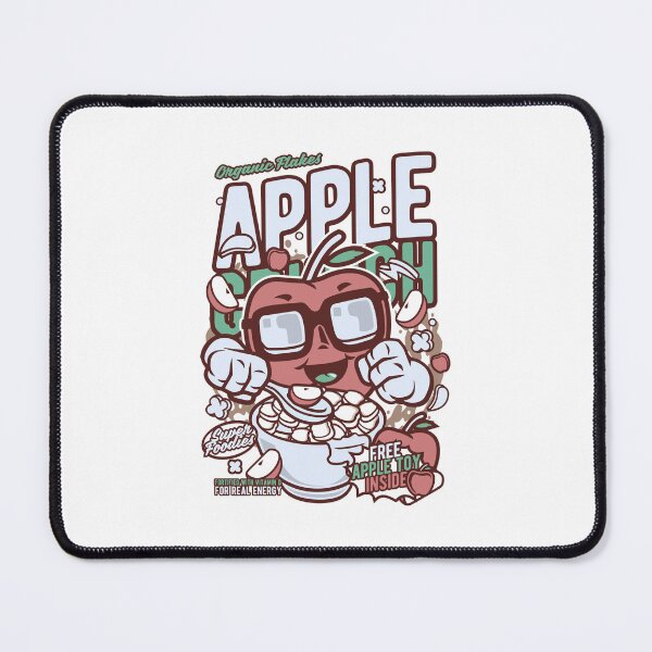 Item preview, Funny Apple Cartoon A Whimsical Snack designed and sold by IssaraStudio.