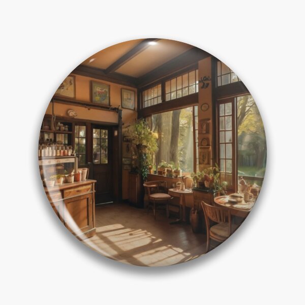 Item preview, Warm Light and Nature at the Tea Shop designed and sold by BlareBlare.
