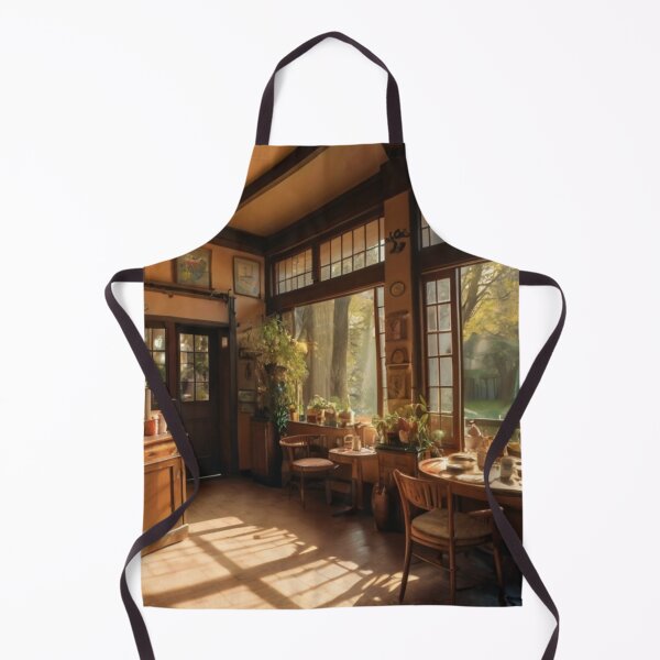 Item preview, Warm Light and Nature at the Tea Shop designed and sold by BlareBlare.
