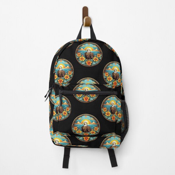 Item preview, Summer Bald Eagle and Sunset over Ocean designed and sold by NautiChic.