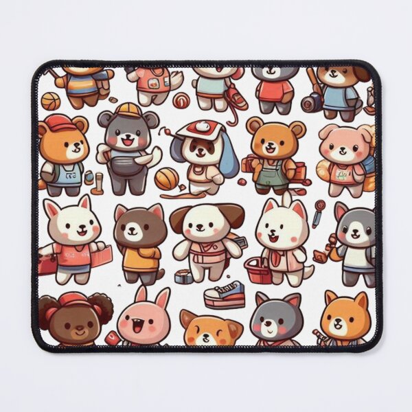 Item preview, "Whimsical Animals in Human Attire" designed and sold by ayushsri.