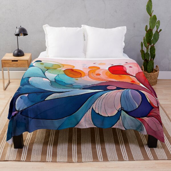 Item preview, Vibrant Whirl: Colorful Abstract Patterns designed and sold by CharlieMakes.