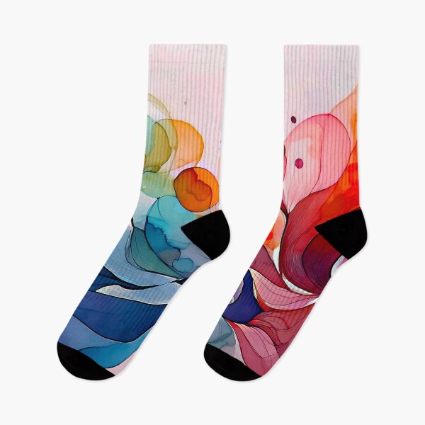 Item preview, Vibrant Whirl: Colorful Abstract Patterns designed and sold by CharlieMakes.