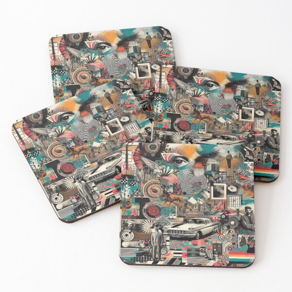 Item preview, "Eclectic Vintage Collage T-Shirt Design" designed and sold by ayushsri.