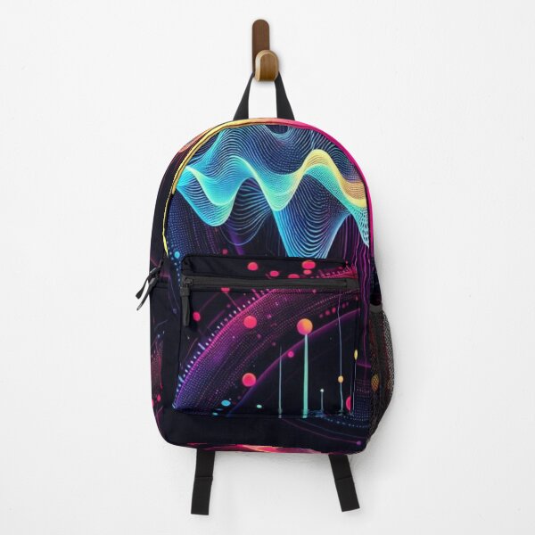 Item preview, "Vibrant Sound Waves: The Pulse of Music" designed and sold by ayushsri.