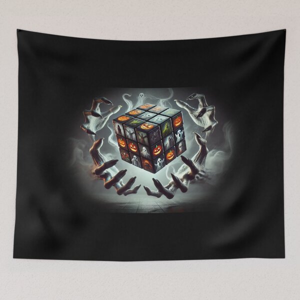 Item preview, Haunted Halloween Cube designed and sold by LeFreik1410.