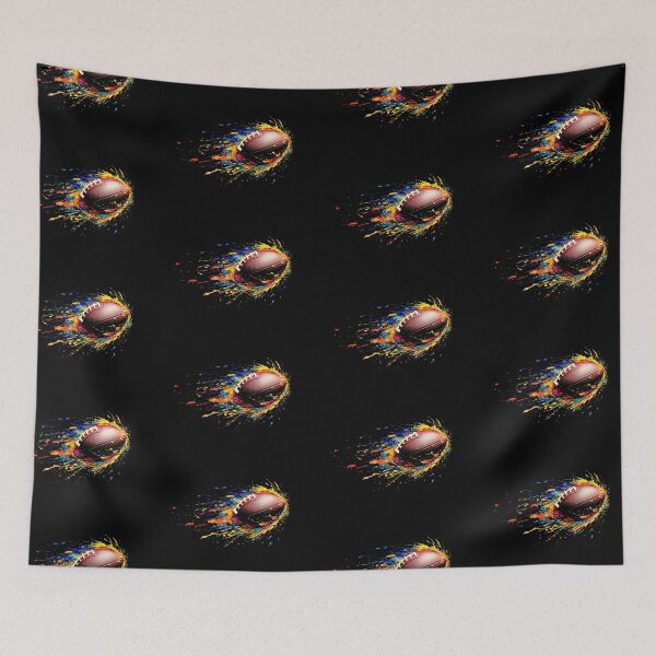 Item preview, Football ball flying for touchdown designed and sold by vialgames.