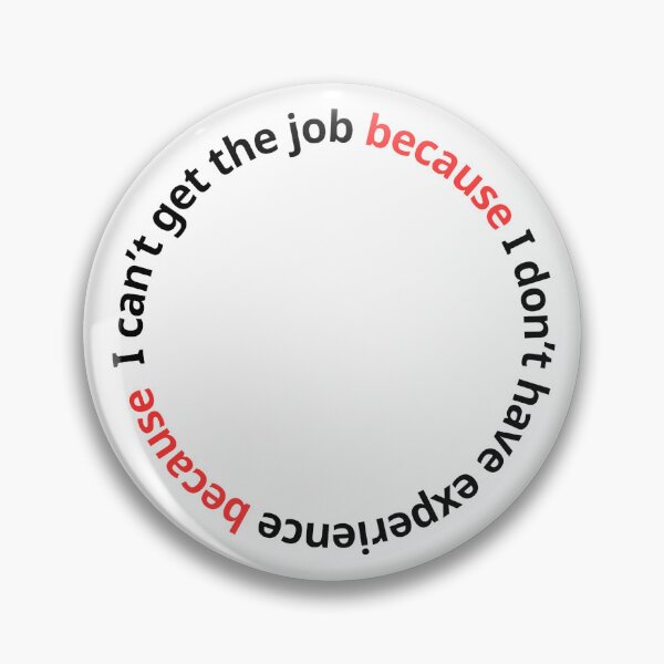 Item preview, I don't have experience - Black Text designed and sold by Programming Jokes.