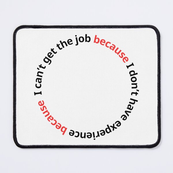 Item preview, I don't have experience - Black Text designed and sold by Programming Jokes.