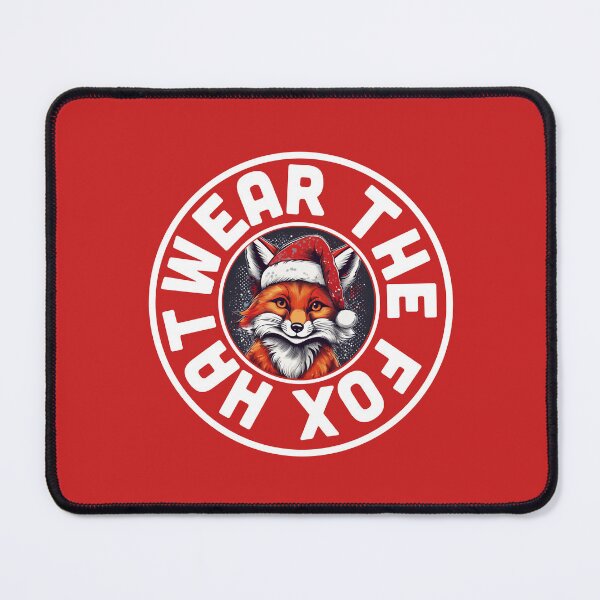 Item preview, Wear the fox hat christmas designed and sold by Boxing Kangaroo Retail Company.