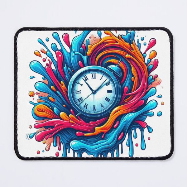 Item preview, "Melting Time: Embracing the Present Moment" designed and sold by ayushsri.