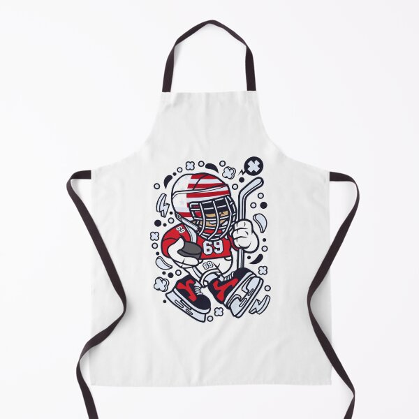 Item preview, Cute Hockey Player A Whimsical Design designed and sold by IssaraStudio.