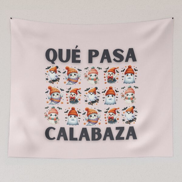 Item preview, Que Pasa Calabaza Spanish Teacher Halloween Pumpkin designed and sold by ManiaGrania.