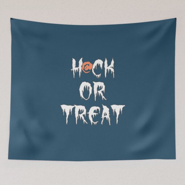 Item preview, Hack or treat funny Halloween designed and sold by mariya-ivanova.