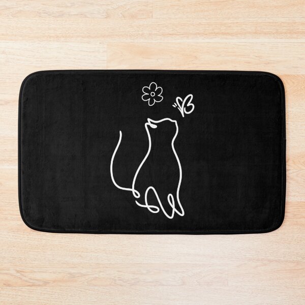 Item preview, Cat and Butterfly v2 designed and sold by Kingkham-Design.