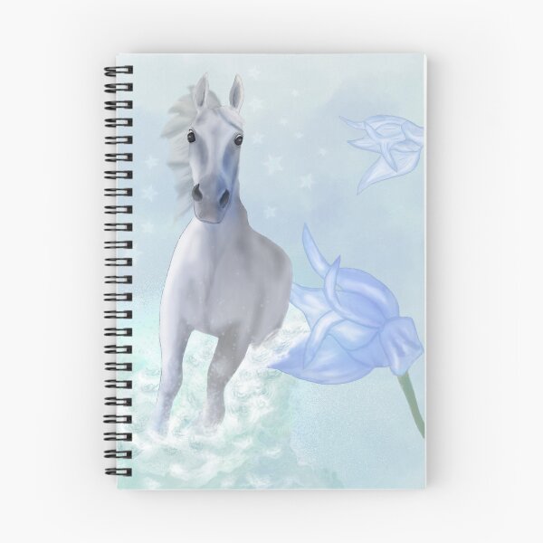 Item preview, Image White Dream, Fantasy Horse hatching from a flower designed and sold by Brittaelling.