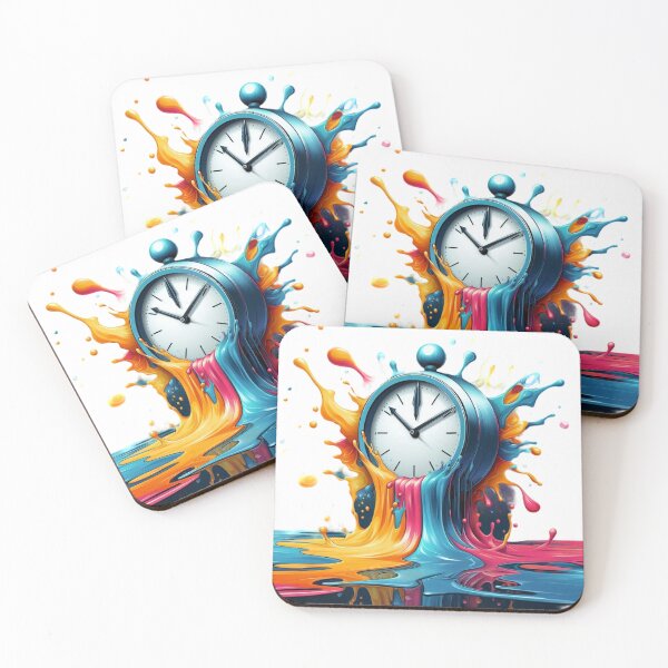 Item preview, "Surreal Clock: Fluidity of Time Concept" designed and sold by ayushsri.