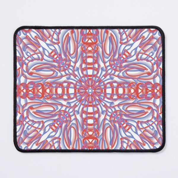 Item preview, Kaleidoscopic Flow: Red and Blue Symmetry designed and sold by Christopher Bradley.
