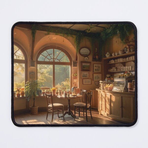 Item preview, The Enchanted Tea Shop of Warmth and Happiness designed and sold by BlareBlare.