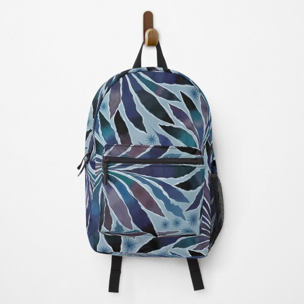Item preview, Leaf Design Fern Abstract Nature Pattern Lilac Blue designed and sold by taiche.