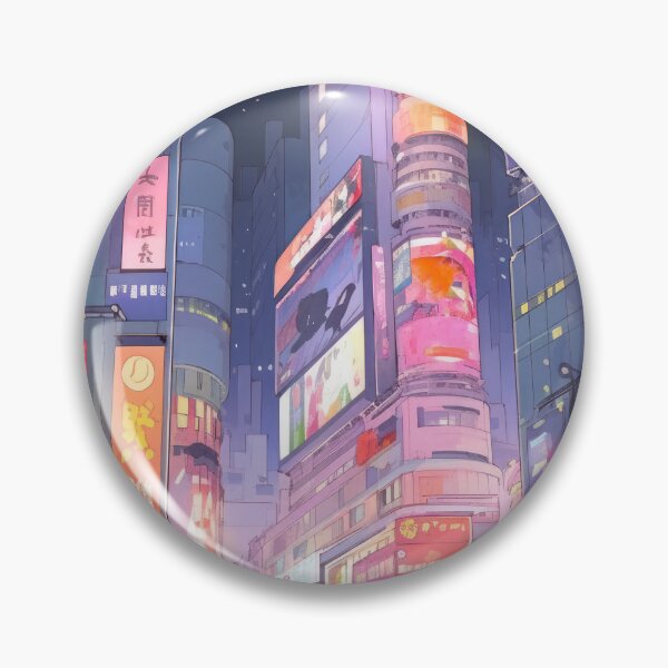 Artikelvorschau, Akihabara Nacht Tokio entworfen und verkauft von WanderlustArtsy.