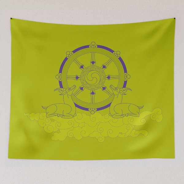 Item preview, Dharmachakra – Wheel of Law designed and sold by Thoth Adan.