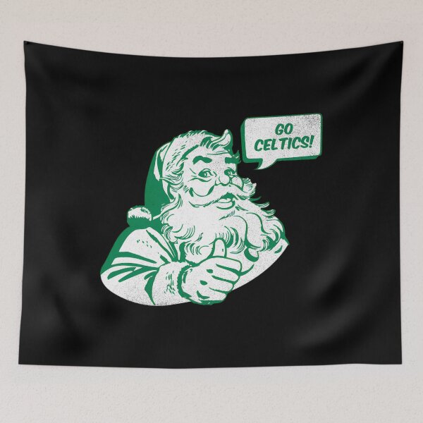 Item preview, Retro Santa Claus Go Celtics designed and sold by comfortesas.