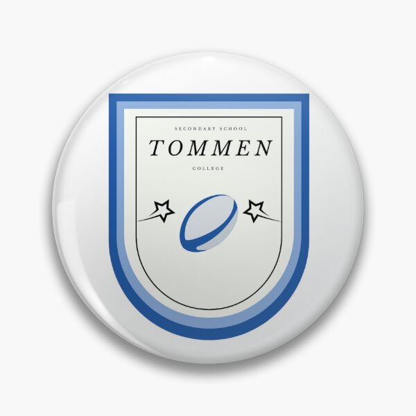 Item preview, Tommen collage logo blue // Boys of Tommen designed and sold by tofttales.