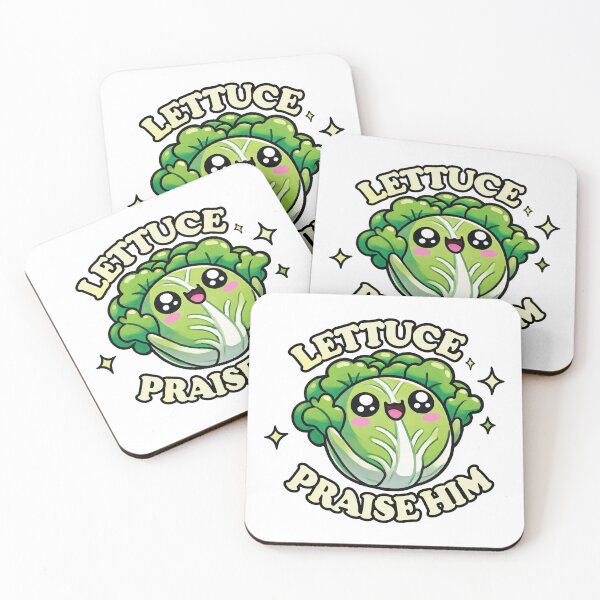 Item preview, Lettuce Praise Him | Christian Pun designed and sold by Blessed Be Your Name.