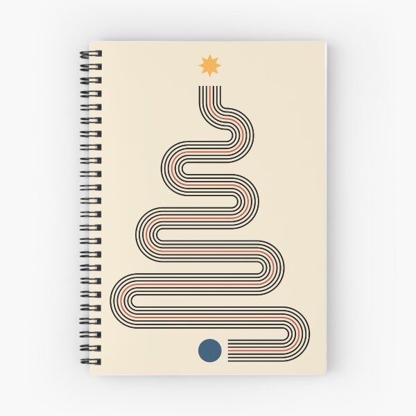 Item preview, Minimalist Line Art Christmas Tree, Bauhaus Inspired designed and sold by D-Spot Shop.