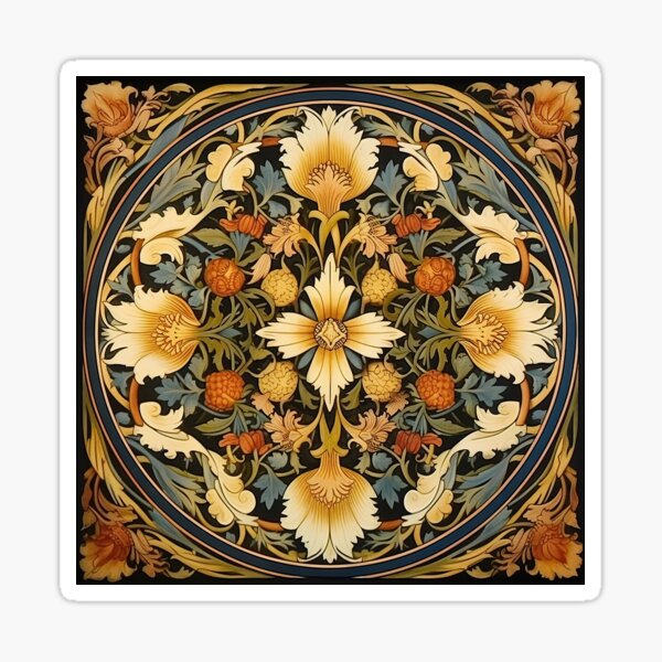 Item preview, William Morris Art Nouveau Art Nouveau Floral designed and sold by ArtHouseNiklas.