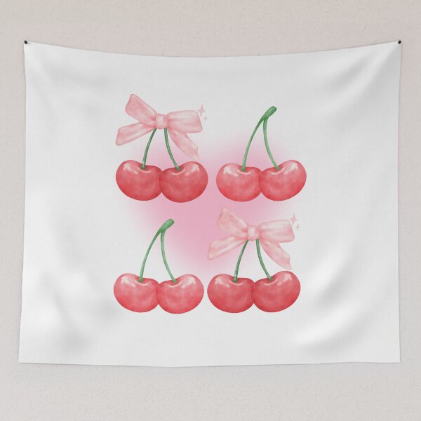 Item preview, Pink Coquette Cherry designed and sold by thebest-2studio.