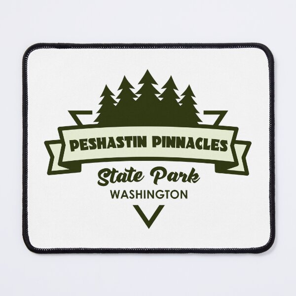 Item preview, Peshastin Pinnacles State Park Washington Trees And Ribbon designed and sold by bivenart.