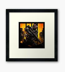 Black Ops 4 - Logo and Soldiers Framed Print