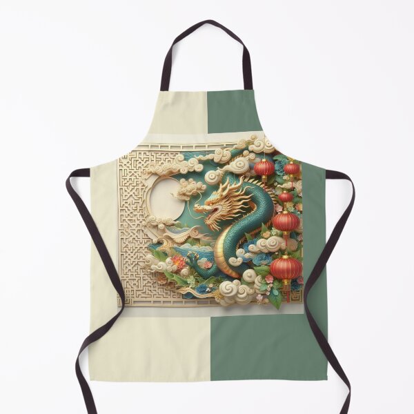 Item preview, Fantasy Dragon zodiac ushering Lunar New Year (silvergoldvisionary) designed and sold by SGVisionary.