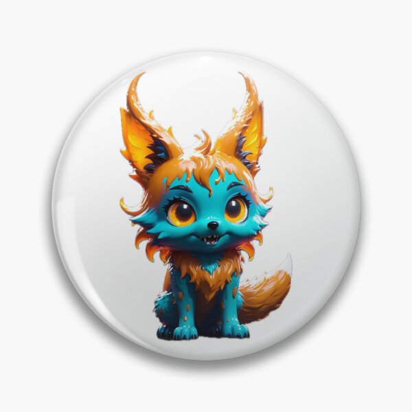 Item preview, Meeglee, the Swamp-fire Fox designed and sold by Darkfyr-Arts.