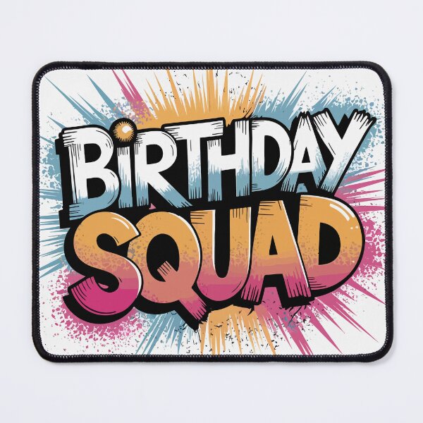Item preview, Party with the Birthday Squad designed and sold by syedalirazalink.