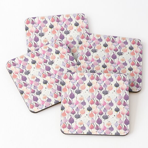 Item preview, Fig fruit pattern background illustration designed and sold by paratynka.