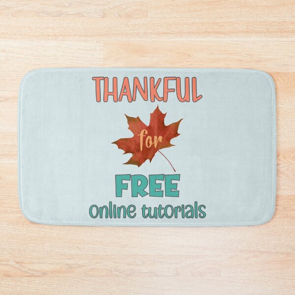 Item preview, Thankful for free online tutorials designed and sold by mariya-ivanova.